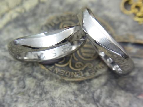 チタン結婚指輪 バード